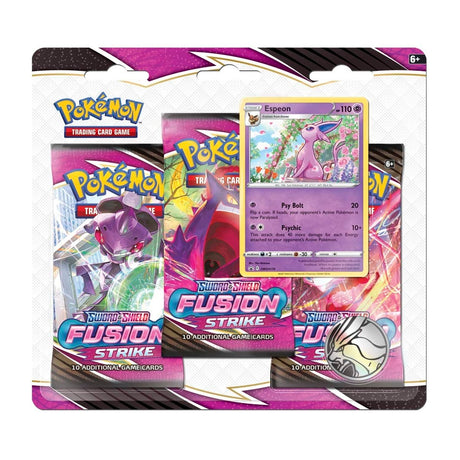 Pokémon TCG - Fusion Strike 3-Pack Blister Eevee