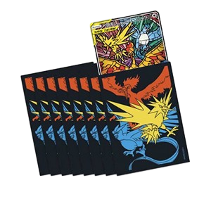 Hidden Fates Moltres, Zapdos & Articuno Sleeves Sleeves