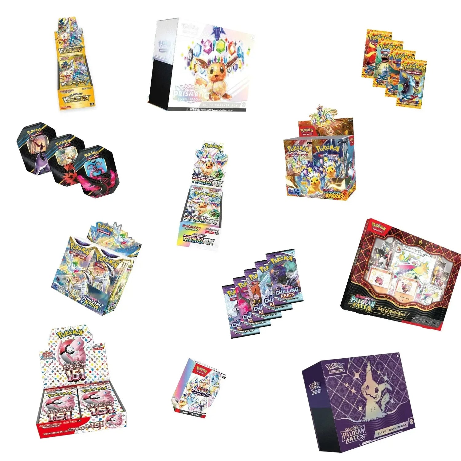 LaschoCards Pokémon Mystery 100 Sealed Produkte-LaschoCards