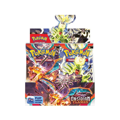 Pokémon TCG - Scarlet & Violet: Obsidian Flames Booster Box Display