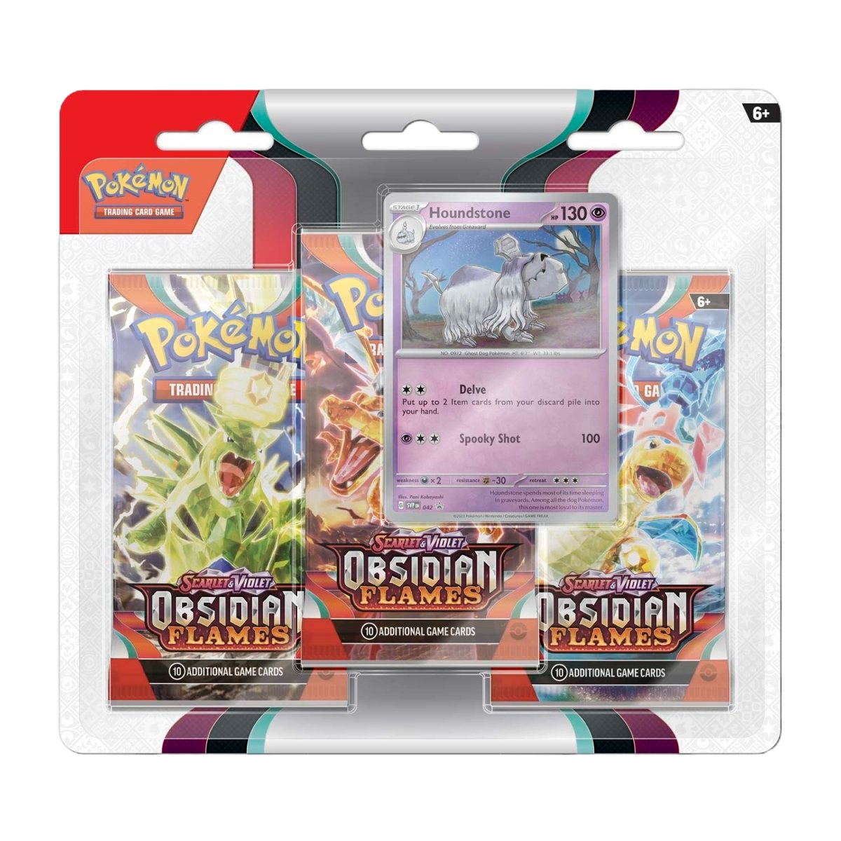 Pokémon TCG - Obsidian Flames 3-Pack Blister booster packs