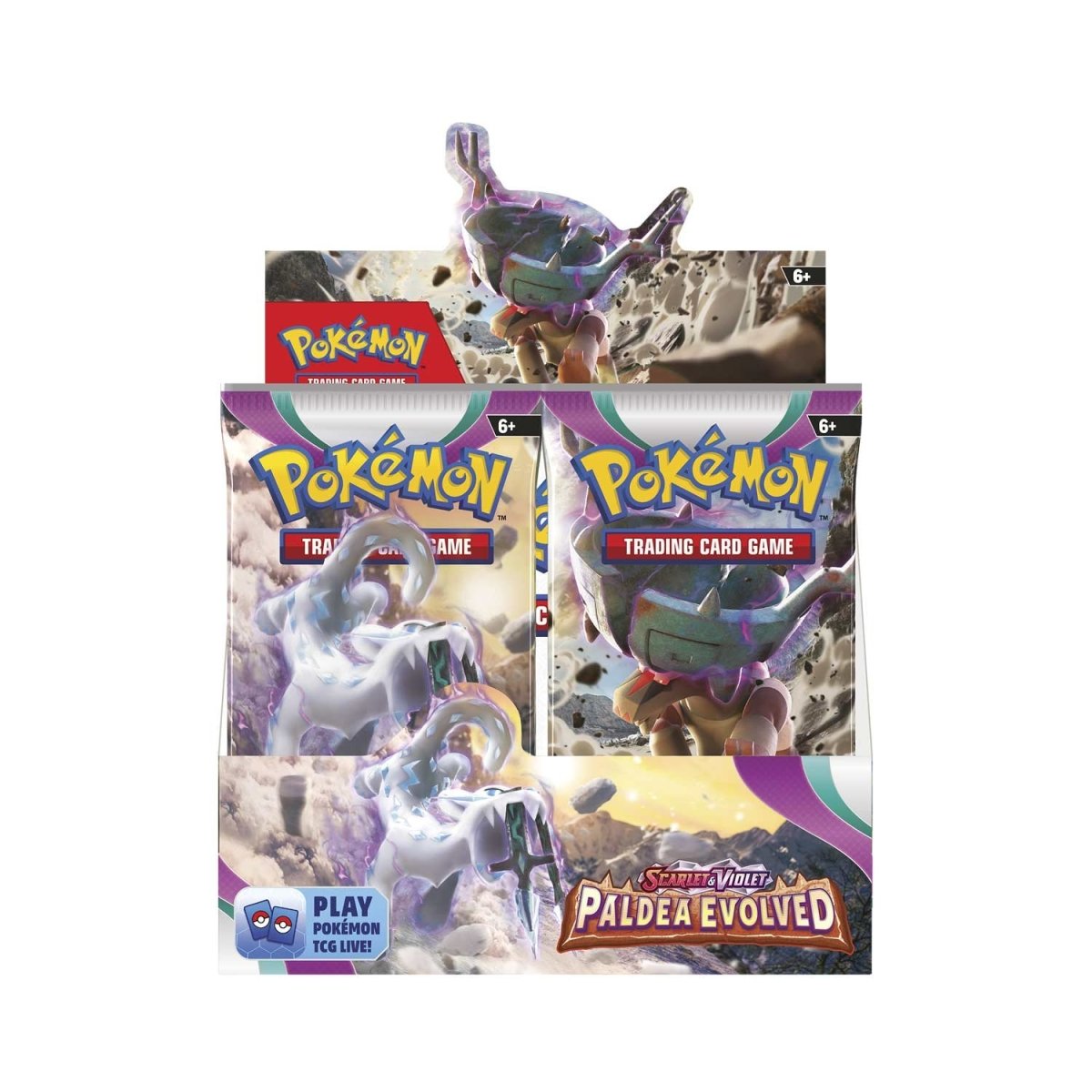 Pokémon TCG - Scarlet & Violet: Paldea Evolved Booster Box Display