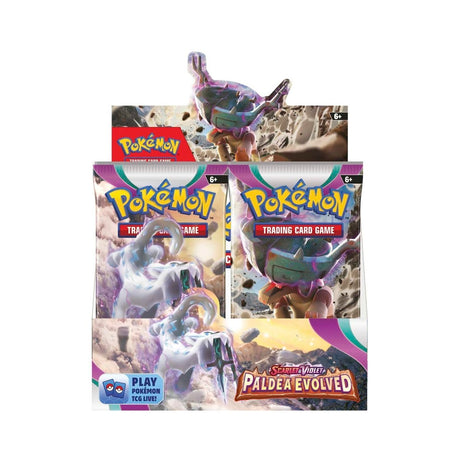 Pokémon TCG - Scarlet & Violet: Paldea Evolved Booster Box Display