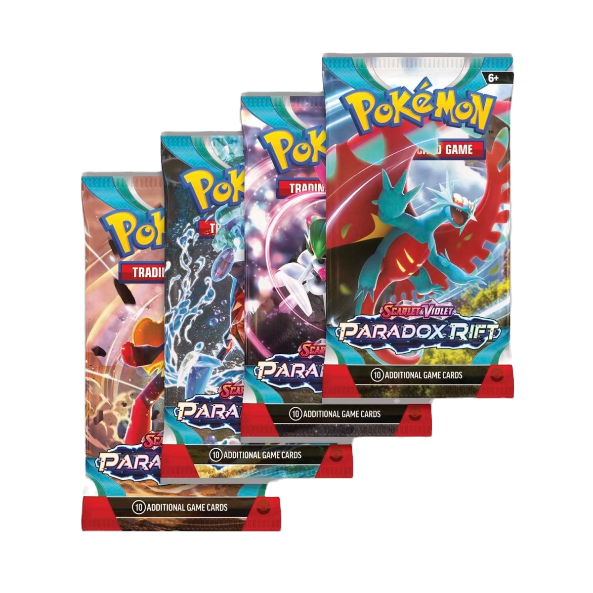 Pokémon TCG - Scarlet & Violet: Paradox Rift Booster Back