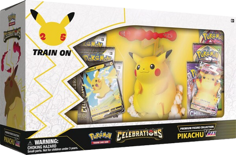 Pokémon TCG - Celebrations: Pikachu VMAX Figure Collection Box