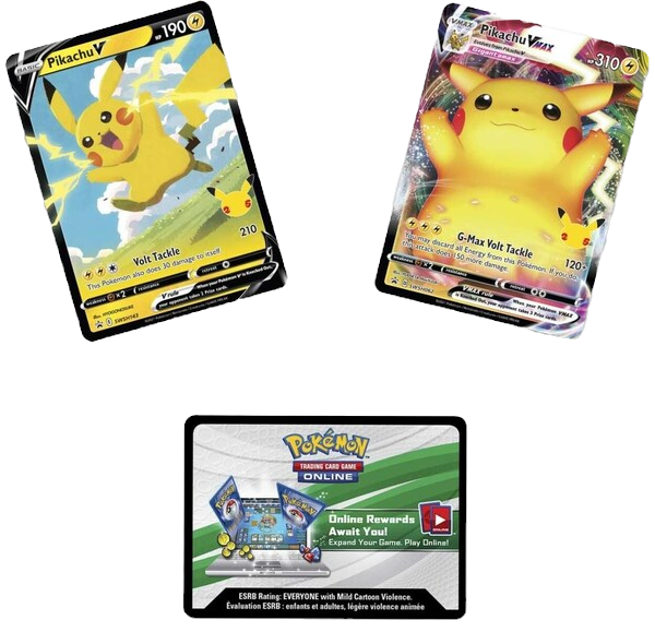 Pokémon TCG - Celebrations: Pikachu VMAX Figure Collection Box