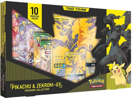 Pokémon TCG - Pikachu & Zekrom GX Premium Collection Box