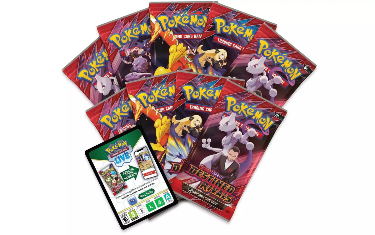 Pokémon TCG - Scarlet & Violet SV10: Destined Rivals ETB Elite Trainer Box booster