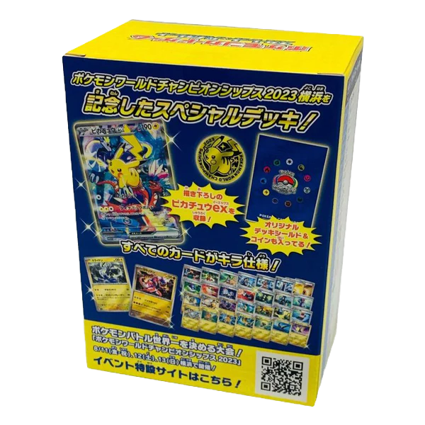 Pokémon TCG - World Championships 2023 Yokohama Deck - Pikachu JPN-Kollektion Box Sets-LaschoCards