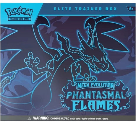 Pokémon TCG - Mega Evolution: Phantasmal Flames ETB Elite Trainer Box front