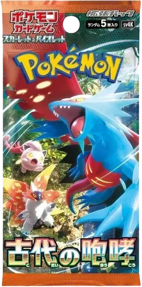 Pokémon TCG - Ancient Roar Booster Pack JPN sv4k