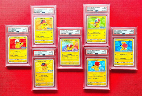 Pokémon TCG - Ash's Pikachu Get Campaign Promo JPN (sequential PSA 10)-LaschoCards