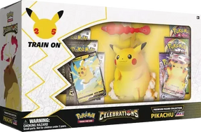 Pokémon TCG - Celebrations: Pikachu VMAX Figure Collection Box