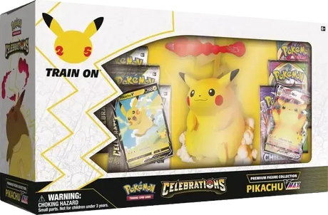 Pokémon TCG - Celebrations: Pikachu VMAX Figure Collection Box