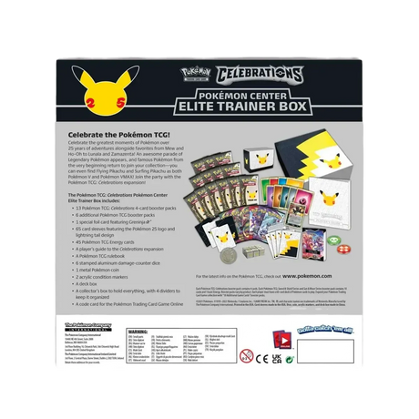 Pokémon TCG - Celebrations Pokémon Center Elite Trainer Box