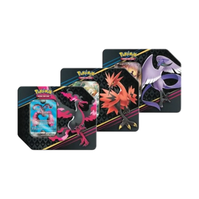 Pokémon TCG - Crown Zenith Galarian Tin Box Set of 3 (US Version)-LaschoCards