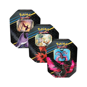 Pokémon TCG - Crown Zenith Galarian Tin Box Set of 3