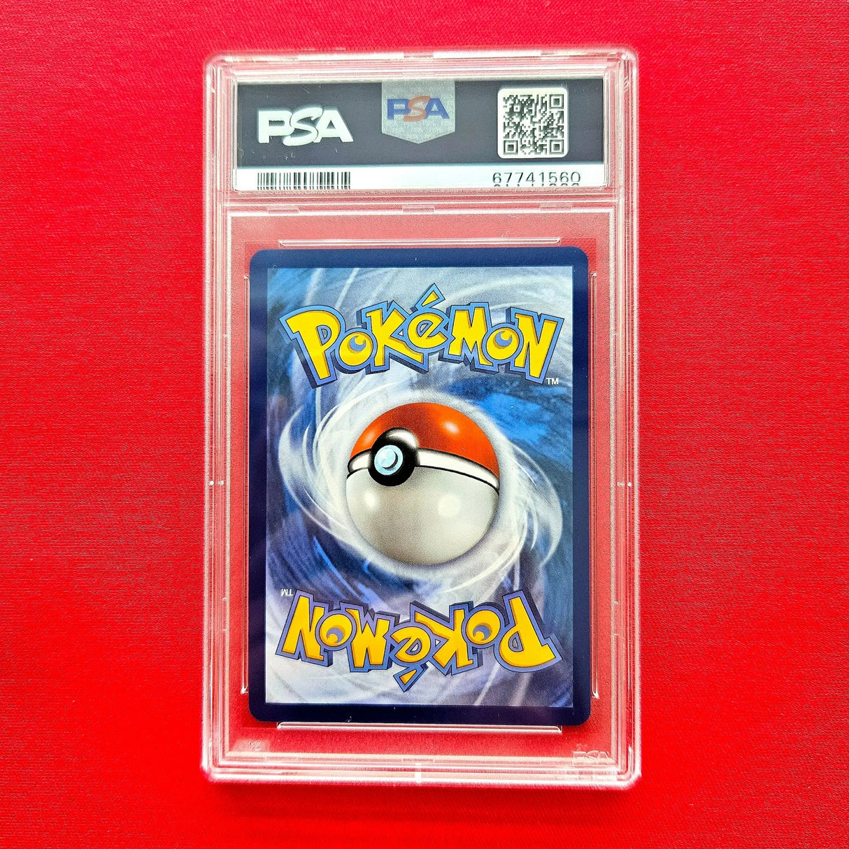 Pokémon TCG - Espeon VMAX Alt Art Fusion Strike 2021 - EN - (PSA 10) Rückseite