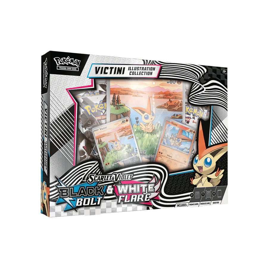 Pokémon TCG - Black Bolt & White Flare: Unova Victini Illustration Collection