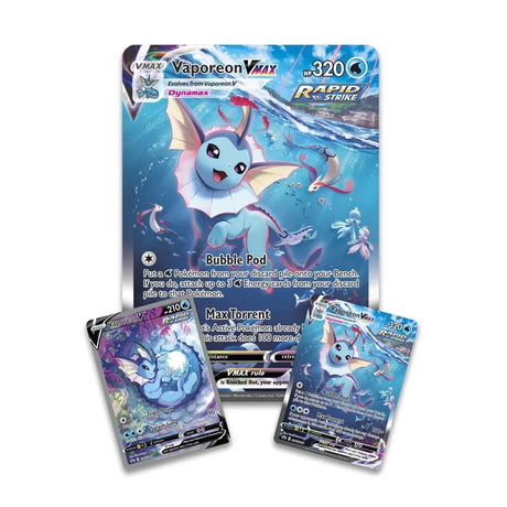 Pokémon TCG - Jolteon Flareon Vaporeon VMAX Premium Collection US