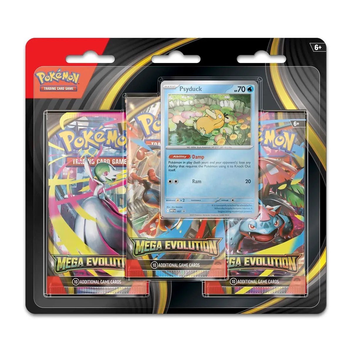 Pokémon TCG - ME01 Mega Evolution: Base 3-Pack Blister-LaschoCards