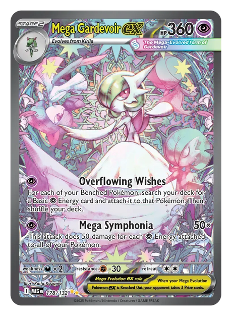 Mega Gardevoir ex ME01 Mega Evolutions 