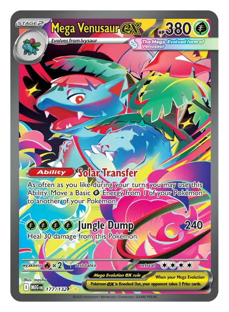 Mega Venusaur ex ME01 Mega Evolutions 
