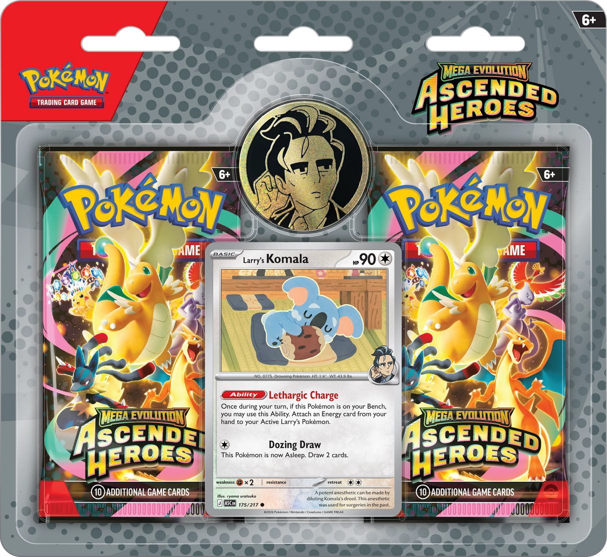 Pokémon TCG - Mega Evolution: Ascended Heroes 2-Pack Blister