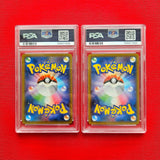 Pokémon TCG - Pikachu 227 & Cramorant 226 PSA 10 JPN Stamp Box Promo-LaschoCards