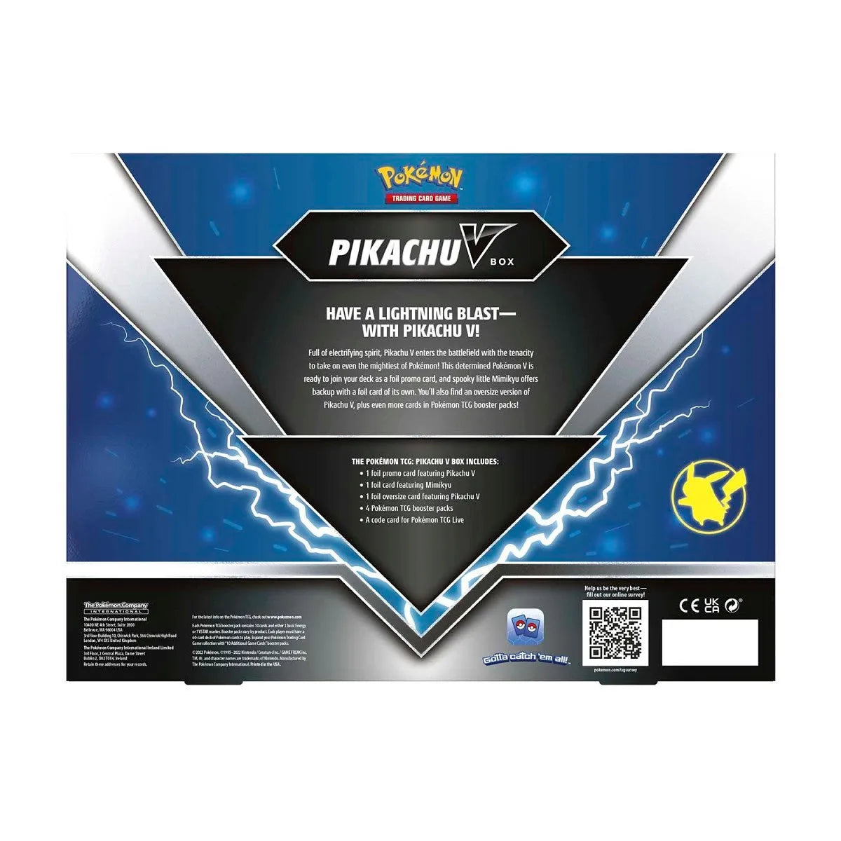 Pokémon TCG - Pikachu V Box-LaschoCards