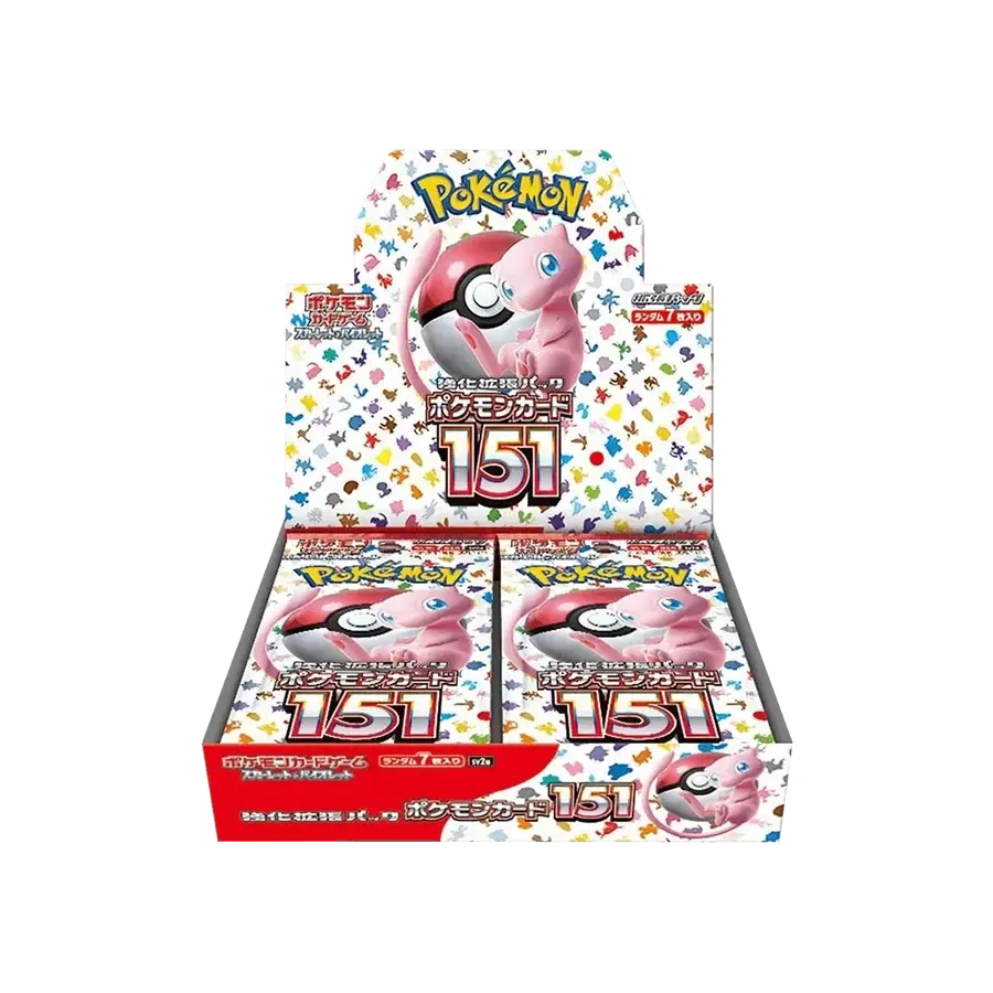 Pokemon TCG 151 Booster Pack 151未開封10パック Pokémon TCG - Pokemon Card 151 Booster Box JPN sv2a kaufen