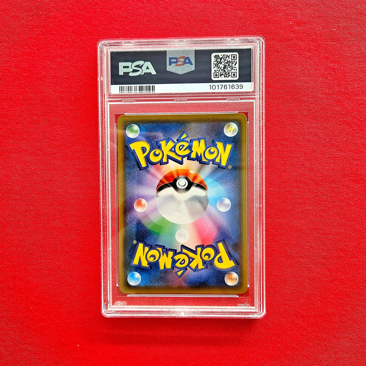 Pokémon TCG - Psyduck Munch Scream Promo Japanese 2018 (PSA 9) back