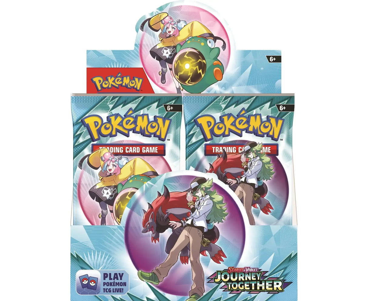 Pokémon TCG - Scarlet & Violet: Journey Together Booster Box Display front