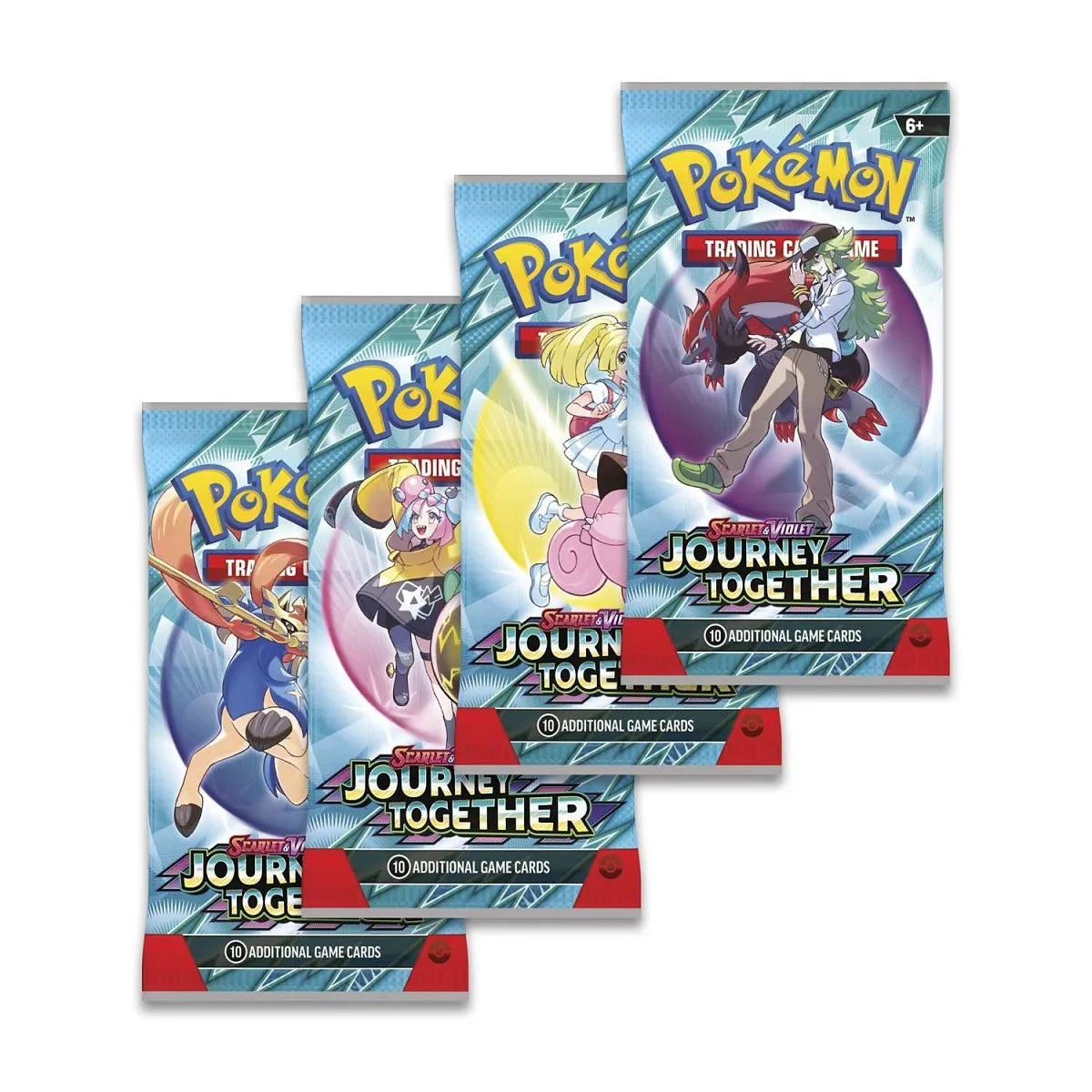 Pokémon TCG - Scarlet & Violet: Journey Together Booster Packs Artset