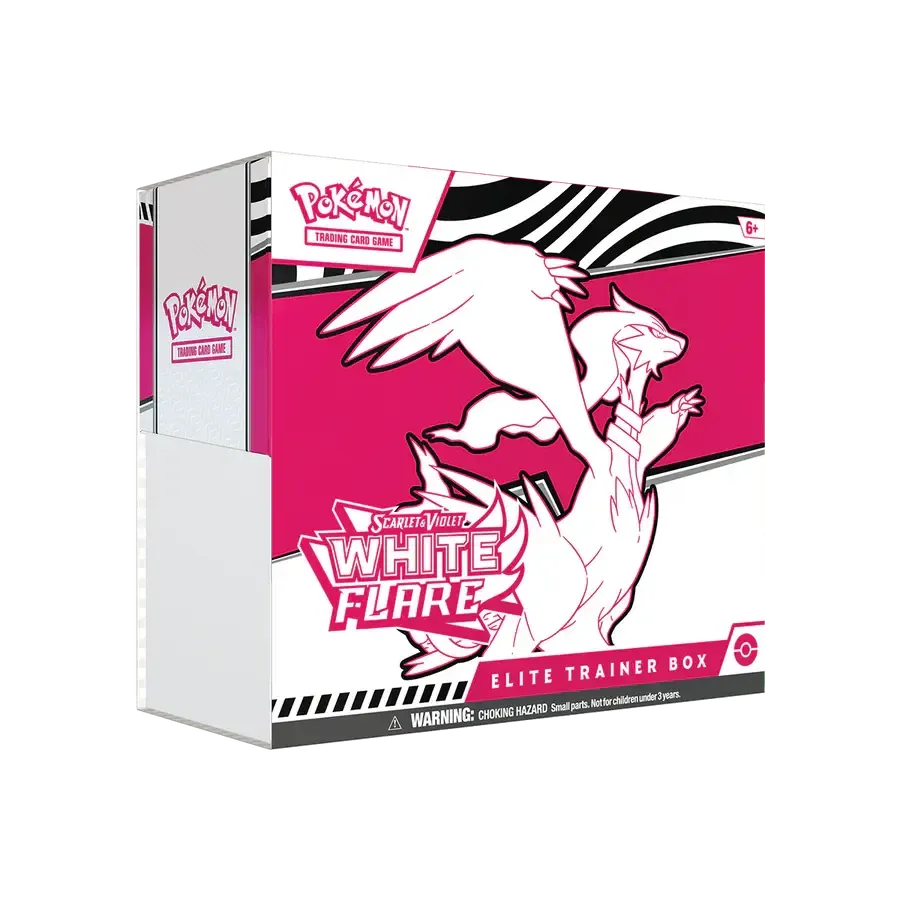 Pokémon TCG - Scarlet & Violet SV10.5: Black Bolt & White Flare ETB Elite Trainer Box-LaschoCards