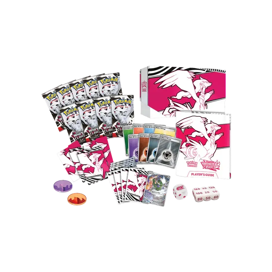 Pokémon TCG - Scarlet & Violet SV10.5: Black Bolt & White Flare ETB Elite Trainer Box-LaschoCards