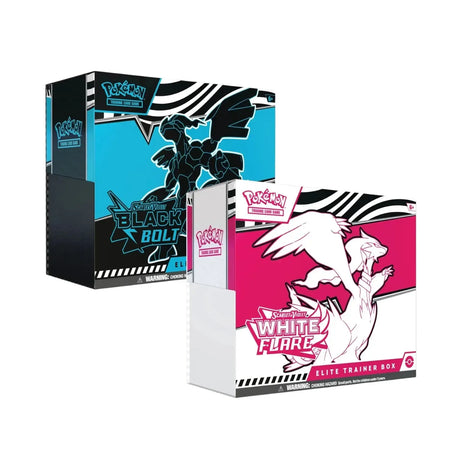 Pokémon TCG - Scarlet & Violet SV10.5: Black Bolt & White Flare ETB Elite Trainer Box-LaschoCards