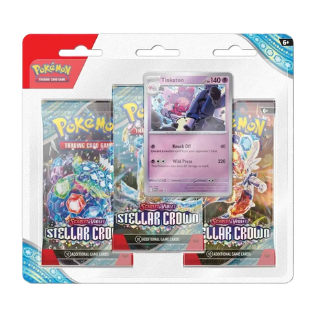 Pokémon TCG - Stellar Crown Latias 3-Pack Booster Blister-3-Pack Blister-LaschoCards