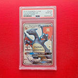 Pokémon TCG - Sun & Moon: Charizard GX SV49 Shiny Hidden Fates EN (PSA 10)-LaschoCards
