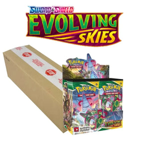 Pokémon TCG - Sword & Shield: Evolving Skies Booster Box Case-LaschoCards