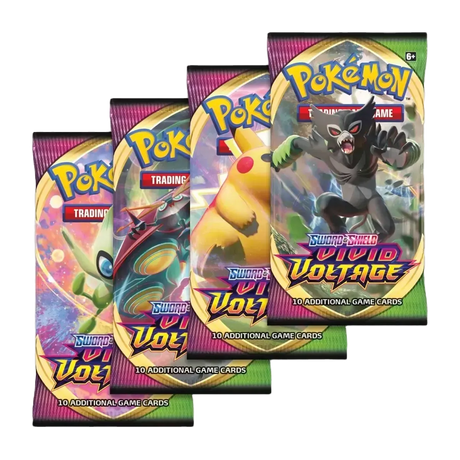 Pokémon TCG - Sword Shield: Vivid Voltage Booster Box Display