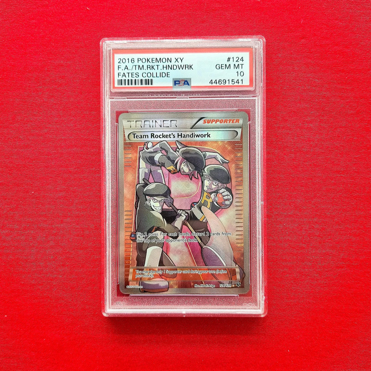 Pokémon TCG - Team Rocket's Handiwork (PSA 10)-LaschoCards