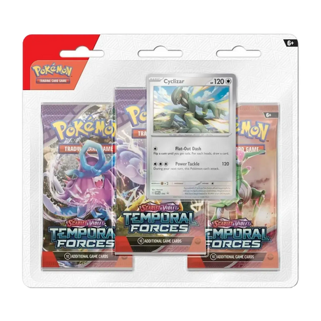 Pokémon TCG - Temporal Forces Cleffa 3-Pack Blister Booster-3-Pack Blister-LaschoCards