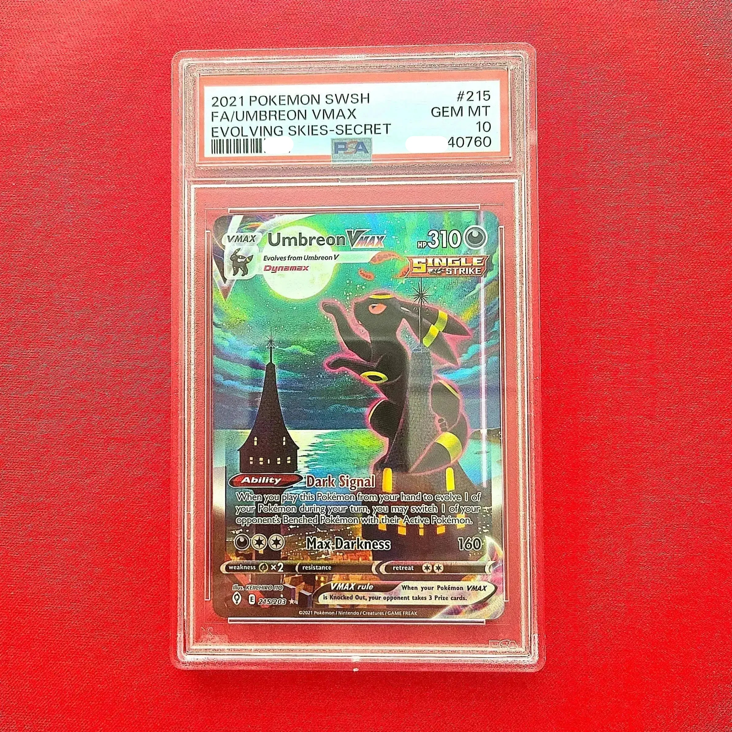 Pokémon Umbreon VMAX Alt Art Evolving Skies PSA 10 – LaschoCards