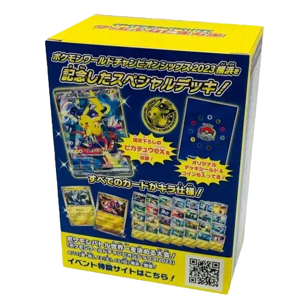 Pokémon TCG - World Championships 2023 Yokohama Deck - Pikachu JPN-Kollektion Box Sets-LaschoCards