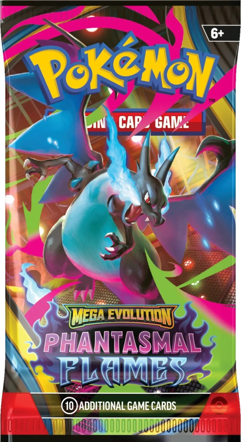 Pokémon TCG - Mega Evolution: Phantasmal Flames Booster Pack laschocards 1