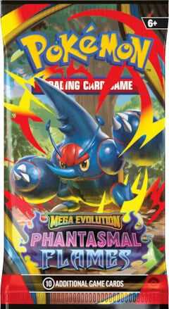 Pokémon TCG - Mega Evolution: Phantasmal Flames Booster Pack laschocards 3
