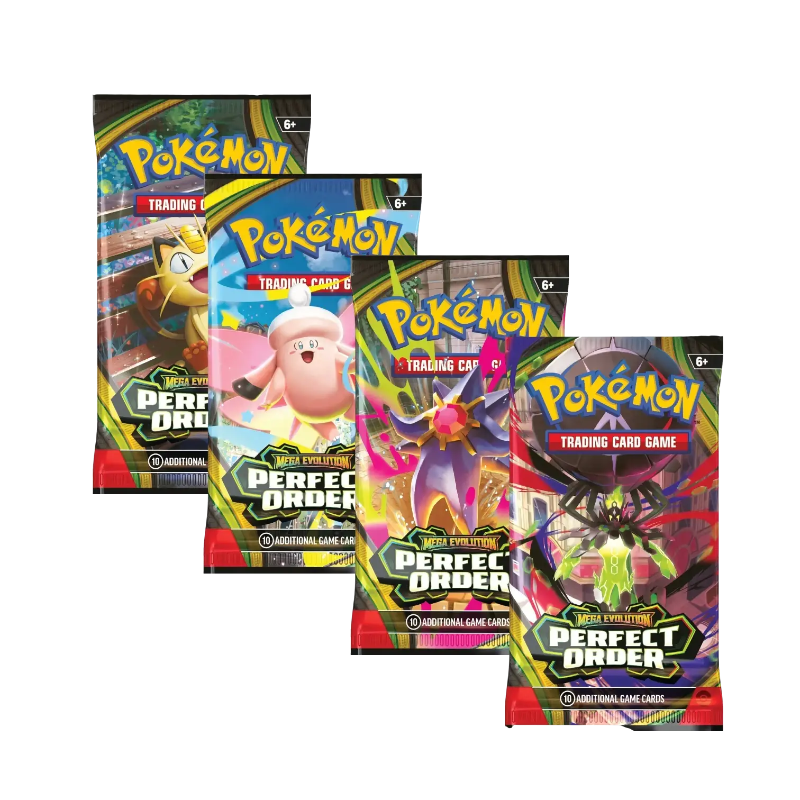 Pokémon TCG - Mega Evolution: Perfect Order Booster PackArtset