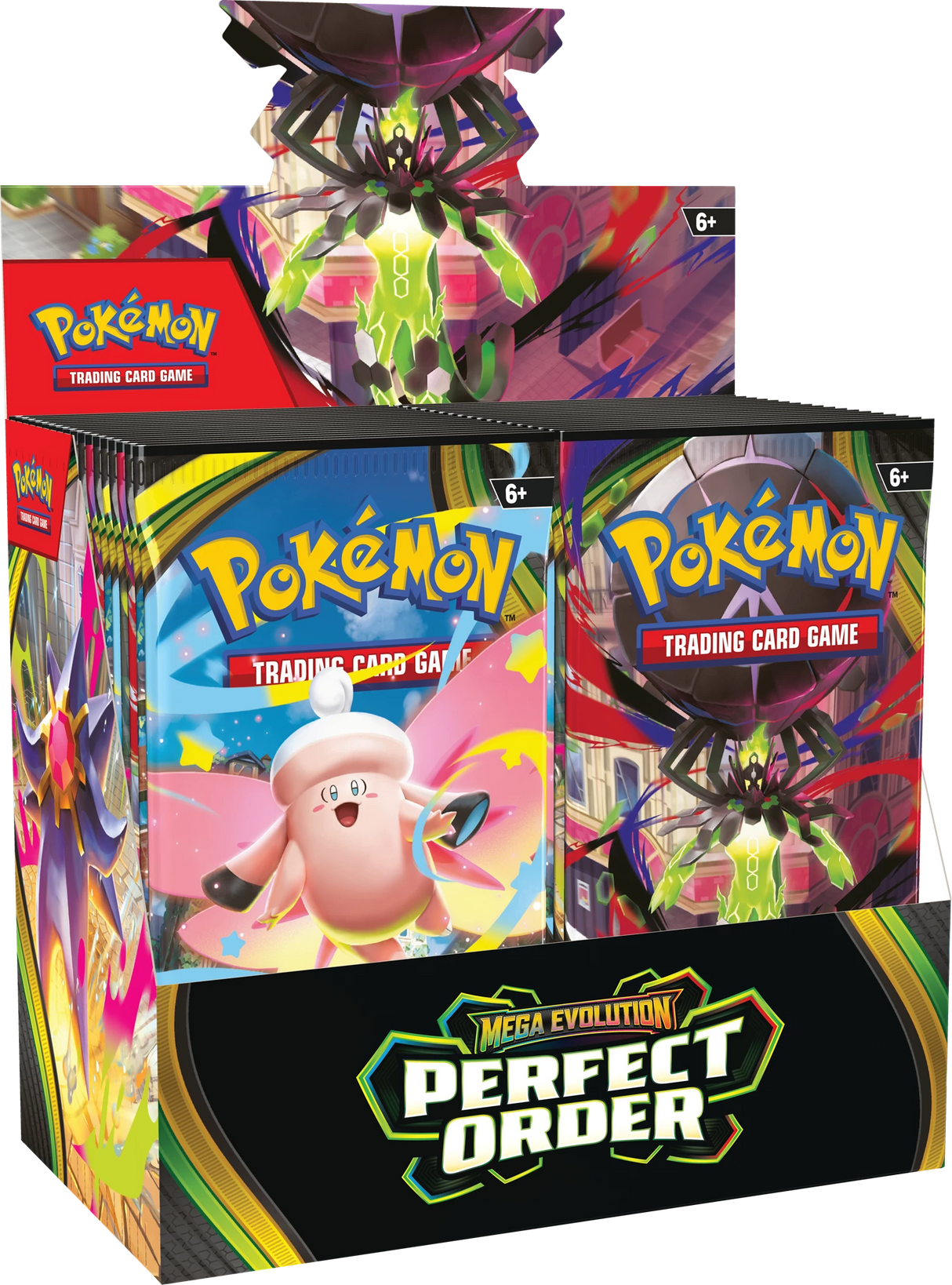 [Pre-Order] Pokémon TCG - Mega Evolution: Perfect Order Booster Box Display