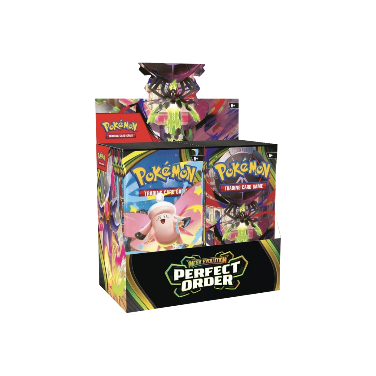 Pokémon TCG - Mega Evolution: Perfect Order Booster Box Display